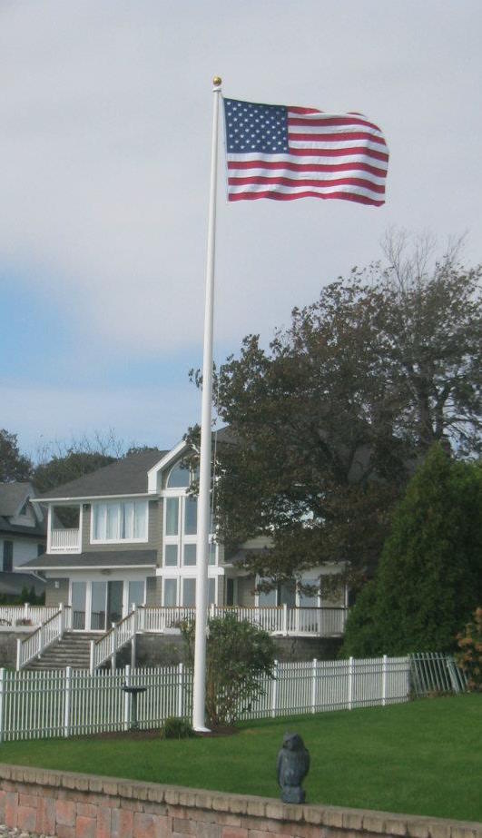 COMMERCIAL FIBERGLASS FLAGPOLE