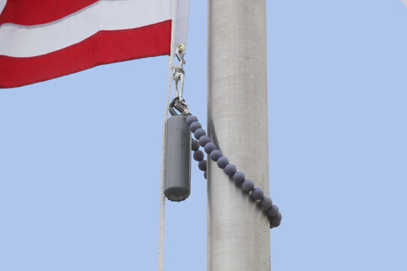 INTERNAL HALYARD COUNTERWEIGHT