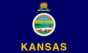 KANSAS STATE FLAG