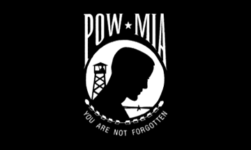POW/MIA FLAG (SINGLE SIDE REVERSE)